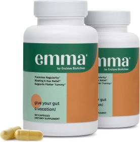 Gastrointestinal health soothing dietary supplement, helping to improve intestinal leakage, regulate digestive function, and relieve abdominal disten (Style: capsule-2)