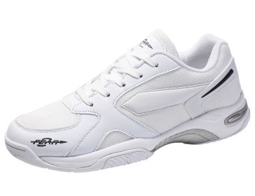 Fear0 NJ Men's High Arch Aggressive Firm Support Orthopedic Comfort Walking Shoes (Color: White, size: 10-10.5)