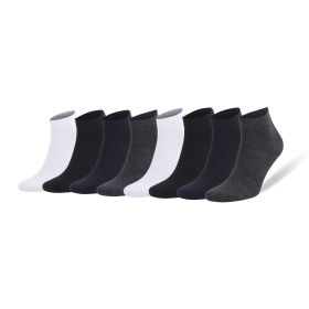 Bamboo Low Cut Ankle Socks for Men 8 Pairs Breathable and Odor Free with Gift Box (Color: Assorted)