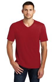District Very Important Tee V-Neck DT6500 (Color: Classic Red, size: 4XL)