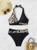 Women's two-piece multi color quick drying fashionable bikini swimsuit