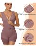 Fasjrixa Fajas Colombianas Shapewear for Women Tummy Control Post Surgery Full Body Shaper Butt Lifter with Zipper Crotch,corset tops for women,fajas