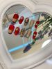 2026 Gothic Charm Exquisitely Crafted Wearable Nails ��� Valentine's Day Short Square Press-on False Nail Set. Handmade false nail pieces