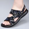 Men's sandals Summer new super soft massage slippers wear fashion casual large size dual-purpose men's beach shoes