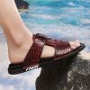 New men's flip-flops crocodile print casual sandals non-slip fashion comfortable slippers