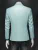 Mens Blazers Slim Fit Business Casual Men Suit Jacket
