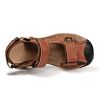 Summer men's new big pier layer cowhide beach sandals Fashion trend comfortable men's sandals 38-48