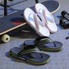 Men's fashion flip-flops; sandals and slippers; non-slip clip-on beach slippers