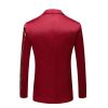 Men's Embroidered Sequins Blazer Slim Trendy Casual