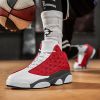 JJ tiger Big size men's basketball shoes Rubber soles ring men's shoes (35-47 Optional)