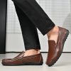 New men's casual shoes, lazy shoes, slip-on lazy shoes, large size men's loafers 38-46