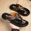 New summer flip-flops men's fashion trend all pairs of flip-flops wear non-slip personality slippers