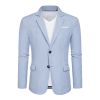 Men's Casual Blazer Jacket 2 Button Lightweight Jackets