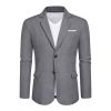 Men's Casual Blazer Jacket 2 Button Lightweight Jackets