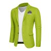 Men's Casual Blazer Jacket 2 Button Lightweight Jackets