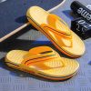 Men's fashion flip-flops; sandals and slippers; non-slip clip-on beach slippers