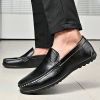 New men's casual shoes, lazy shoes, slip-on lazy shoes, large size men's loafers 38-46