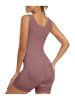 Fasjrixa Fajas Colombianas Shapewear for Women Tummy Control Post Surgery Full Body Shaper Butt Lifter with Zipper Crotch,corset tops for women,fajas
