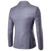 Men's One Button Suit Jacket Casual Man Groomsmen Wedding Suit