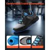Cross Training Shoes, M Width Sneakers US Size 8, Wide Toe Box Shoes with Arch Support & Adjustable Lace-up, Training Shoes for Running, Gymnastics,