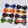 big box butterfly cat's eye women's cross-border sunglasses Fashion personality show ins sunglasses