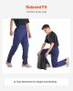 FR Pants for Men, 9 oz 100% Cotton, Flame-Resistant Cargo Pants with Multi-Pockets and Elastic Waist, Reinforced Tear-proof Stitching, Ideal for Weld