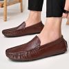 Men's fashion casual bean shoes trend with a slip-on loafers loafers men's fashion shoes