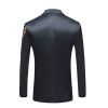 Men's Embroidered Sequins Blazer Slim Trendy Casual