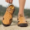 Men's summer new plus-size casual handmade sandals fashion flip-flops 38-48