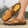 Men's summer new plus-size casual handmade sandals fashion flip-flops 38-48