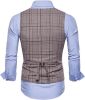 Men's Formal Suit Vest V-Neck Sleeveless Slim Fit Jacket Casual Suit Vests