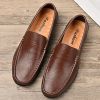 New men's casual shoes, lazy shoes, slip-on lazy shoes, large size men's loafers 38-46