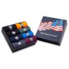 Men's Bamboo Rayon Dress Socks 8 Pairs Assorted Colors Size 8-11.5 Soft Odor-Free Eco-Friendly