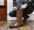 Autumn men's explosive high boots fashion trend comfortable men's boots British fashion men's boots 38-48 yards