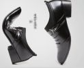 New men's formal single shoes pointed toe set formal leather shoes Korean version comfortable low-help men's casual shoes loafers