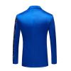 Men's Embroidered Sequins Blazer Slim Trendy Casual
