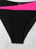 Women's two-piece multi color quick drying fashionable bikini swimsuit
