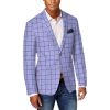Men's Casual Slim Fit Vintage Sport Coat, Two-Button Single Breasted Jacket
