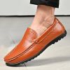 New men's casual shoes, lazy shoes, slip-on lazy shoes, large size men's loafers 38-46