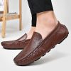 Men's fashion casual bean shoes trend with a slip-on loafers loafers men's fashion shoes