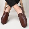 Men's fashion casual bean shoes trend with a slip-on loafers loafers men's fashion shoes