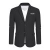 Men's Casual Blazer Jacket 2 Button Lightweight Jackets