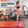 Half Exercise Ball Trainer, 23 inch Balance Ball Trainer, 660lbs Capacity Stability Ball, Yoga Ball with Resistance Bands & Foot Pump, Strength Fitne