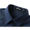 Men's Casual Shirt Long Sleeve Button Down Oxford Textured Dress Shirts