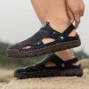 Men's summer new plus-size casual handmade sandals fashion flip-flops 38-48