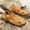 Men's summer new plus-size casual handmade sandals fashion flip-flops 38-48