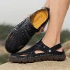 Men's summer new plus-size casual handmade sandals fashion flip-flops 38-48