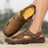 Men's summer new plus-size casual handmade sandals fashion flip-flops 38-48